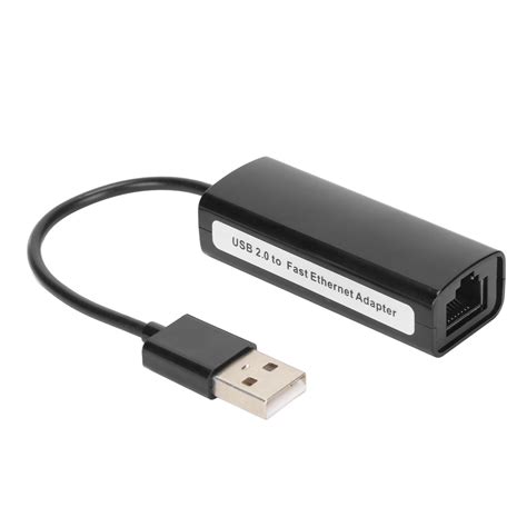 Ethernet Adapter USB to 10 100 Mbps Plug and Play Wired LAN Network ...