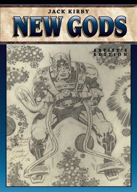 Jack Kirby New Gods Artists Edition Slings Arrows