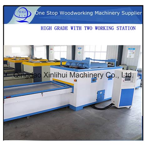 Woodworking Semi Automatic Hot Vacuum Wood Filmpressing Machine Vacuum Press Machine For