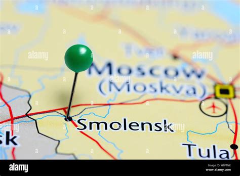 Smolensk Russia Map Fina Orelle