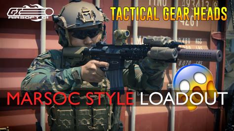 Milsim On A Budget Marsoc Style Tactical Gear Heads Airsoft Gi