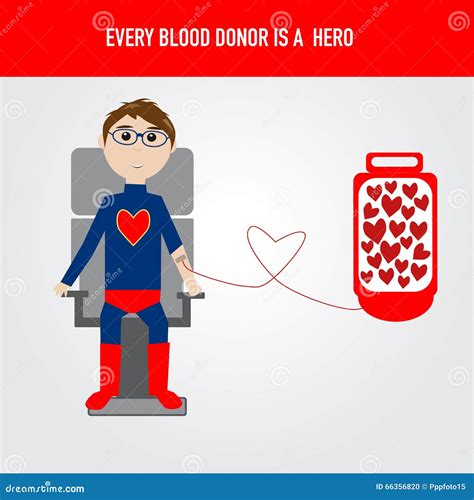 Blood Donation Hero Stock Illustrations 158 Blood Donation Hero Stock