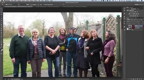 Photoshop Tutorial Retouching Group Photos With Auto Align Layers In