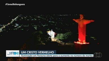 Ja Edi O Cristo Redentor De Para Na Recebe Ilumina O Vermelha