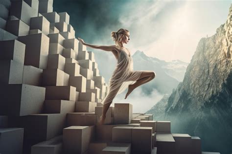 Premium Ai Image Finding Balance And Inner Harmony Through Yoga Poses