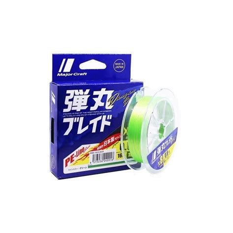 Купить Шнур Major Craft Dangan Braid X8 200m Light Green 1.5/0.19mm ...