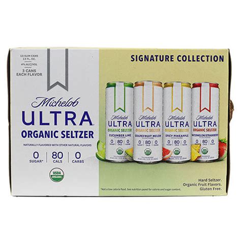 Michelob Ultra Organic Seltzer Signature Collection – CraftShack - Buy ...