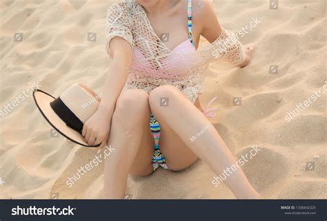 Sexy Asian Girl Pink Bikini Japanese Stock Photo 1336642325 Shutterstock