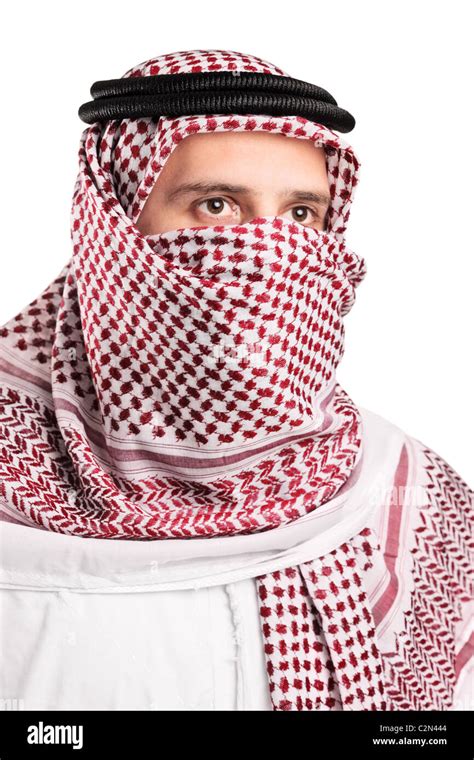 Portrait Of A Young Arab Wearing A Turban Stock Photo Alamy