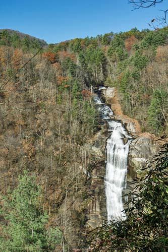 Lower Whitewater Falls and Moondance Falls - Oconee County, South Carolina