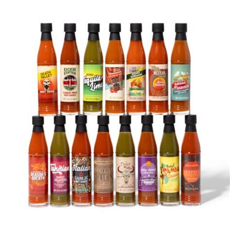 Thoughtfully Gourmet World Traveler Hot Sauce Gift Set Pack EACH Fred Meyer