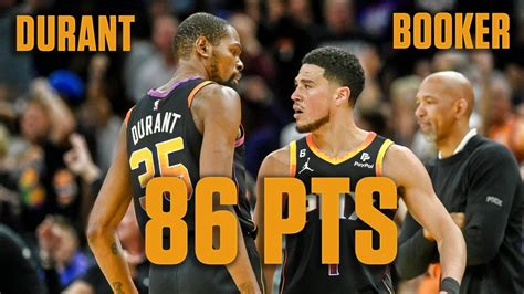 Devin Booker And Kevin Durant Combine For 86 Pts In Suns’ Game 3 Win ☀️ Nba On Espn Youtube