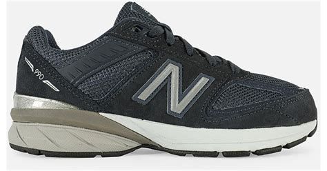 New Balance Rubber 990v5 Navy 11-3 in Blue for Men - Lyst