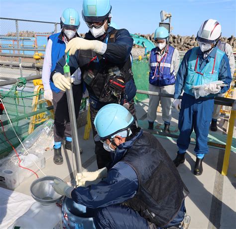 東京電力ホールディングス 写真・動画集｜ 福島第一原子力発電所 国際原子力機関（iaea）職員によるalps処理水の2回目放出 初期の放出（第