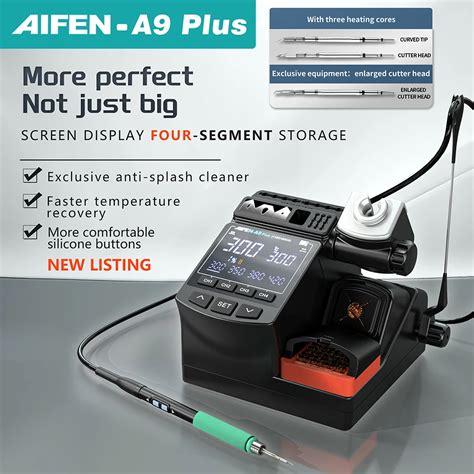 Aifen A Plus Estaci N De Soldadura Compatible Con Punta De Hierro