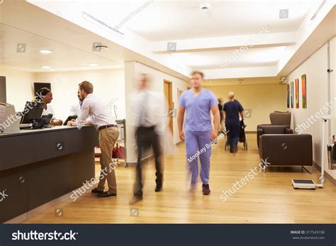 Busy Nurses Station Modern Hospital Stock Photo 317543198 | Shutterstock