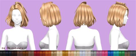 FLOWERS HAIR SET Hibiscus Bob Hair Please Read DAYLIFE SIMS