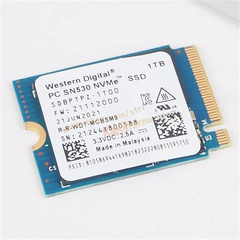 Original WD SN530 1tb/512g NVMe SSD M.2 2230 For | Ubuy India