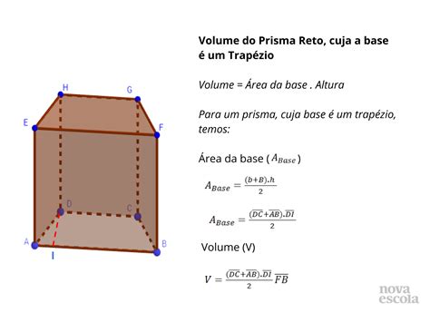 Volume De Prismas Planos De Aulas Ano