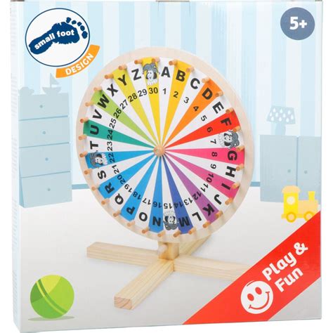 Ruleta De La Suerte Juguete De Madera Shopmami