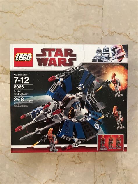 Lego Star Wars Droid Tri Fighter 8086 Hobbies And Toys Toys And Games