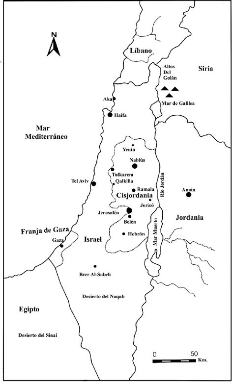 Historia De Palestina Resumen Con Mapa