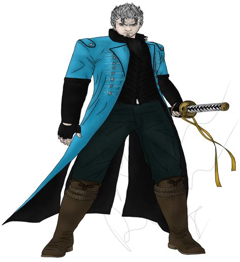 Devil May Cry Vergil Relook By The Bone Snatcher On Deviantart