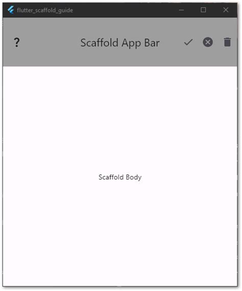 How To Use Scaffold And App Bar In Flutter Otosection