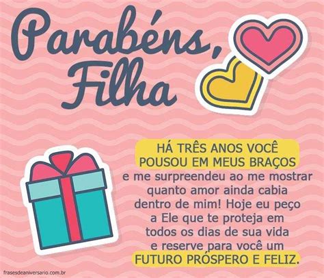 Mensagem De Anivers Rio Para Filha 3 Anos Mensagem De Anivers Rio