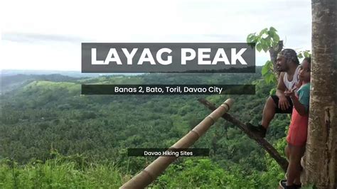 Layag Peak Bato Toril Davao City Ylahs 1st Peak Adventure Youtube