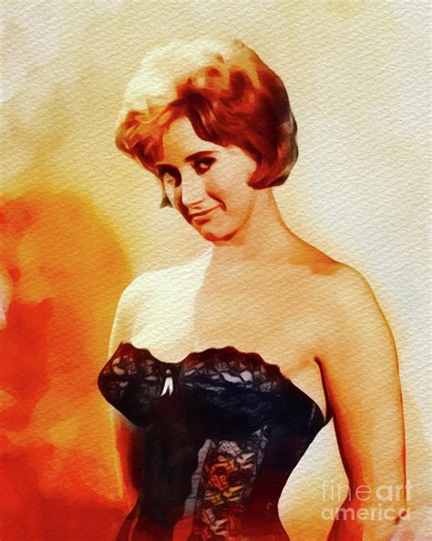 Liz Fraser, Carry On Films Cast Painting by Esoterica Art Agency - Fine Art America