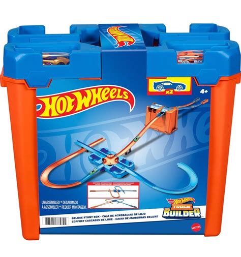 Hot Wheels GGP Track Builder Deluxe Stunt Box Hobbies Toys Toys Games On Carousell