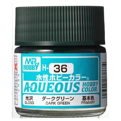 Mr Hobby H 036 Aqueous Dark Green