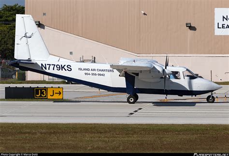 N779ks Island Air Charters Britten Norman Bn 2a 27 Islander Photo By