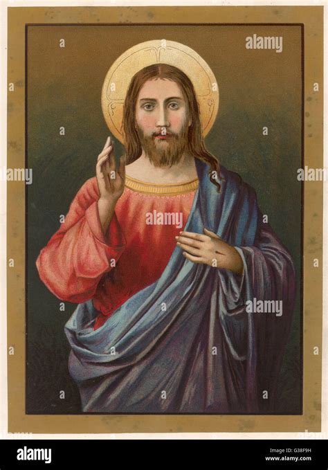 Jesus Blessing Hi Res Stock Photography And Images Alamy