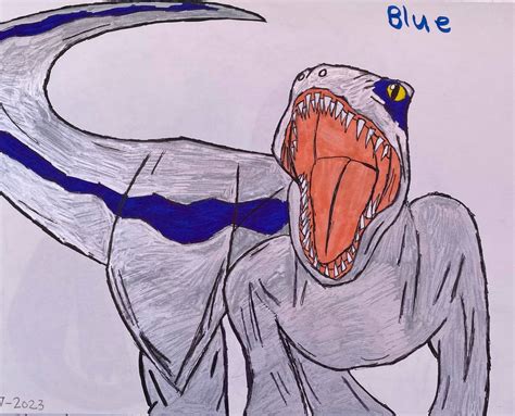 Blue (Jurassic World) by JurassicWarrior451 on DeviantArt