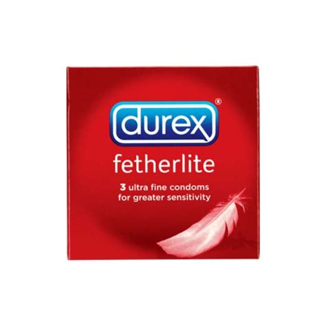 Buy Durex Condoms Featherlite Ultra 3 Condoms Chemist Direct