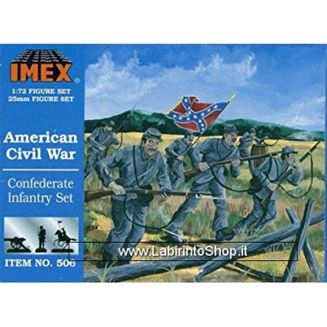 Imex 172 American Civil War Confederate Infantry Set Set No506