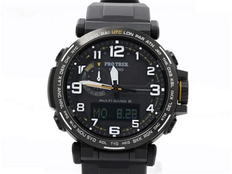 Good Product Casio Pro Trek Black Prw 6600y 1a9jf Stainless Steel