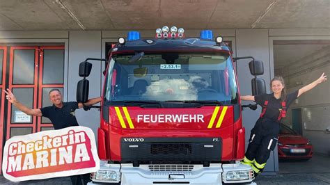 Der Feuerwehr Check Reportage F R Kinder Checkerin Marina Youtube