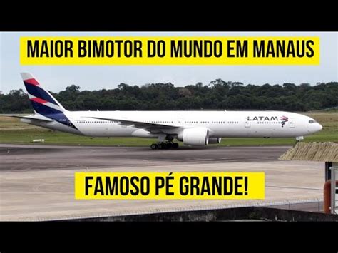 Pouso E Decolagem Do Boeing Da Latam Pelo Sbeg Youtube