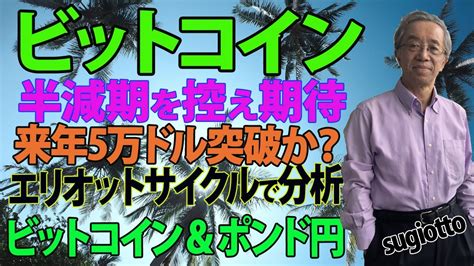 ビットコインが近々半減期を迎えます。半減期の後はこれまでの3回は爆上げしました。来年には5万ドルに達すると予想されています。ここからを