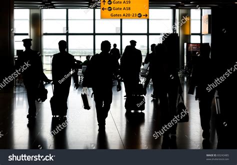 Airport Crowd Stock Photo 83243485 - Shutterstock