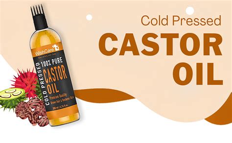 Buy Wishcare Premium Cold Pressed Castor Oil 200ml Online Purplle