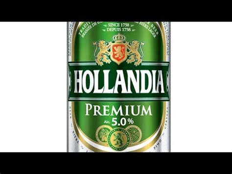 Hollandia Beer Review YouTube