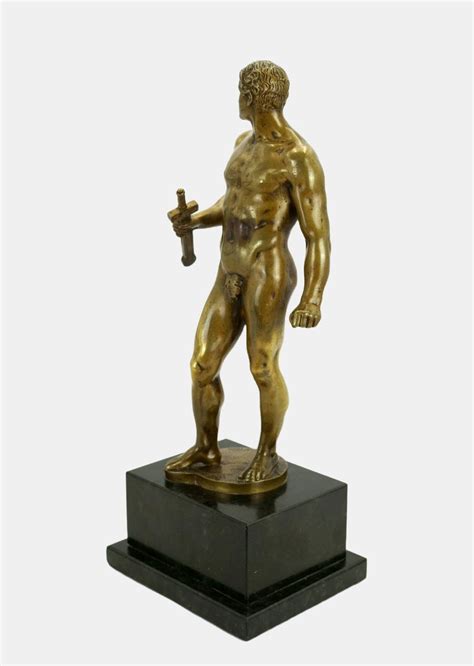 Hermann Volz Naked Warrior With Short Sword 1935 Bronze For Sale At Pamono