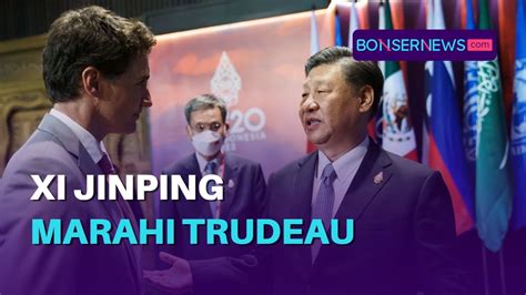 Momen Langka Xi Jinping Marah Marah Ke Pm Kanada Justin Trudeau Di Ktt