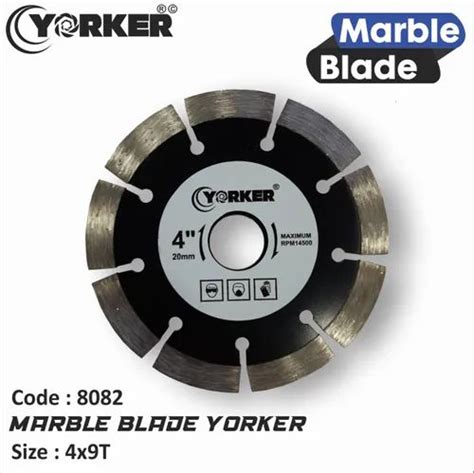 Diamond Saw Blade Yorker Classic Marble Cutting Blade 4x9t