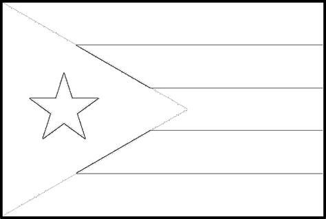 Free Printable Puerto Rican Flag