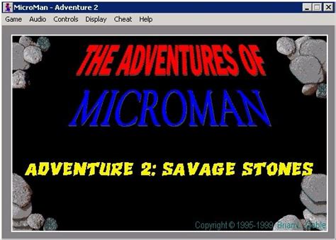 Screenshot Of The Adventures Of Microman Windows Mobygames